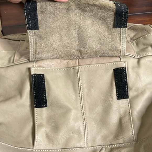 Talon Dual Zipper Soft Leather Duffle Bag Luggage Overnight  Gym Vintage - Picture 3 of 14